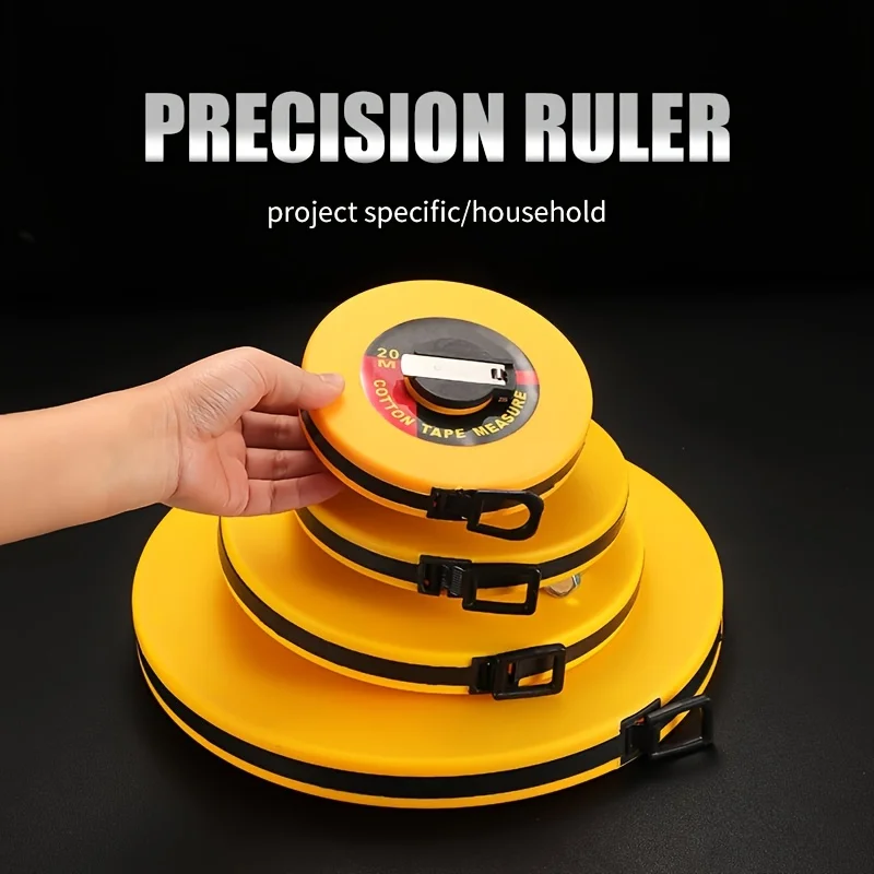 Measure Tools /20/30/50/100 Meters Measuring Ruler Measuring Tape Long Fiberglass Tape Measure