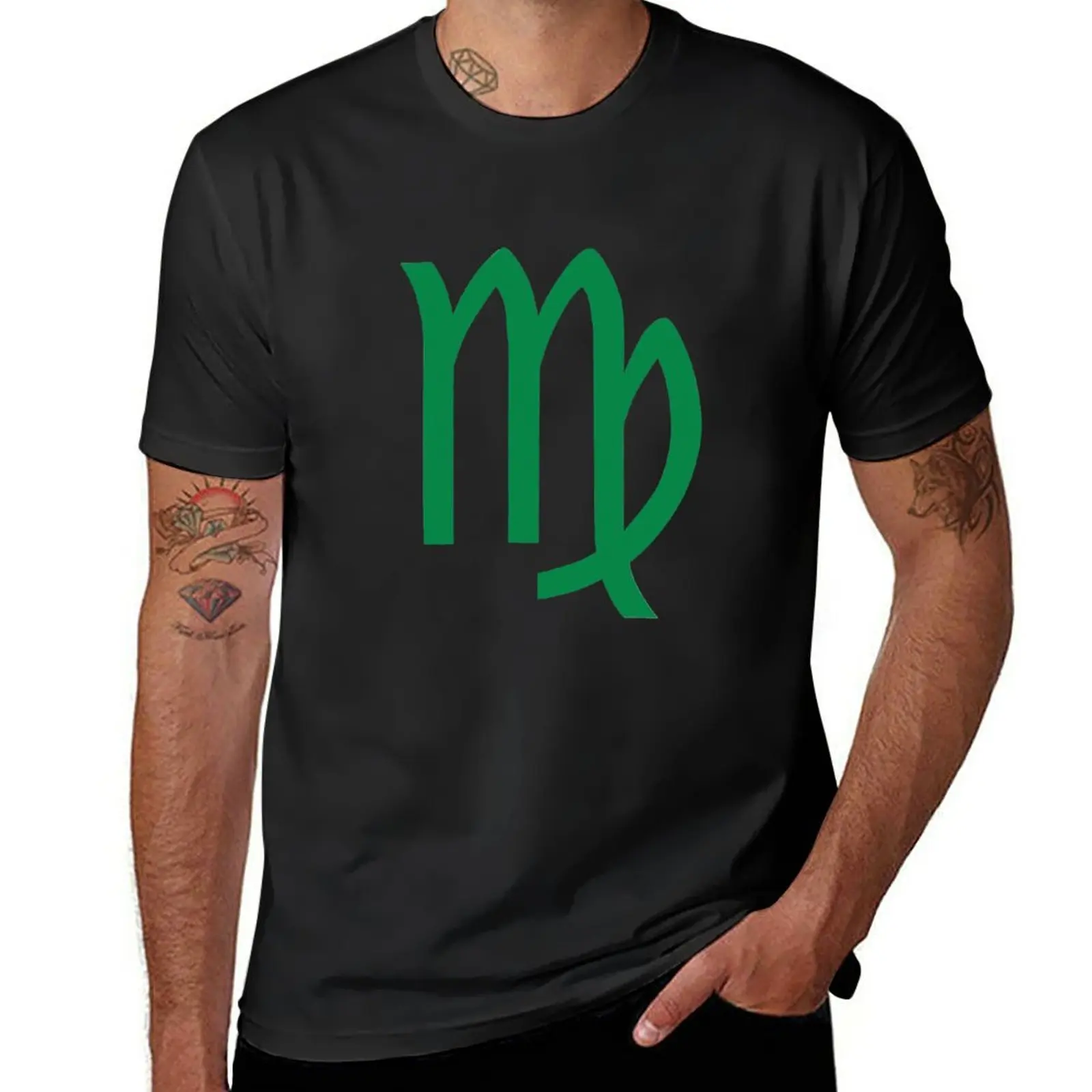 New Virgo Sign T-Shirt sweat shirts plain t-shirt men t shirts