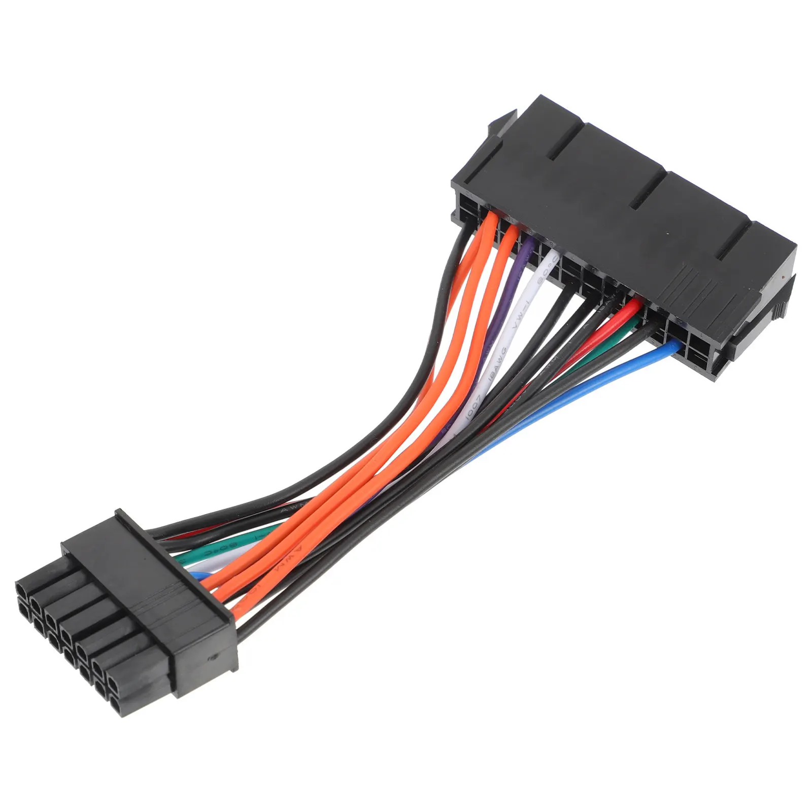 Atx 24 Pin to 14 Pin Power Supply Cable Copper Wire Replacement Cable Power Adapter for Ts140 Ts440 Q65 Q77 Q87