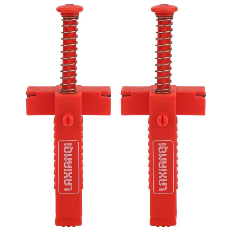 

2PCs Brick Liner Plumber Tools Leveling Measuring Tool Hardware Accessory Red PlasticRed Brickwork Line Puller