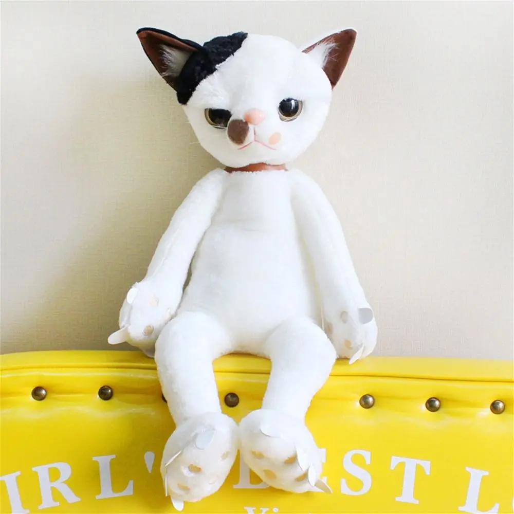 Appease Sleep Unhappy Cats Cats Plush Toys Sharp Paw Neko Scratch Kitten Stuffed Cats Doll 40/60cm Soft Birthday Gifts