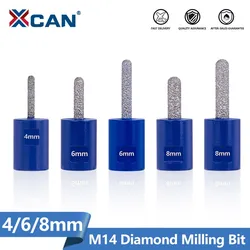 XCAN – fraise à diamant M14, 4/6/8mm, pour couper le carrelage, le marbre, le béton, la scie cloche, le perçage de la maçonnerie, les couronnes, les outils de Construction