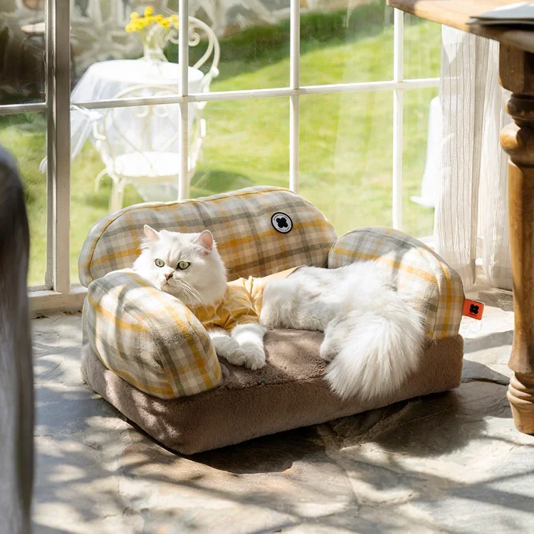 

MewooFun Indoor Scalable Soft Luxury Pet Dog Sofa Bed Large Multi Function Cat Sleeping Bed