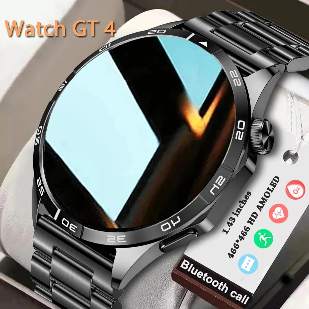 

2024 New Hello Men's Smart Watch Bluetooth Call Heart Rate and Blood Pressure IP68 Waterproof Watch Health Monitoring Watch 4