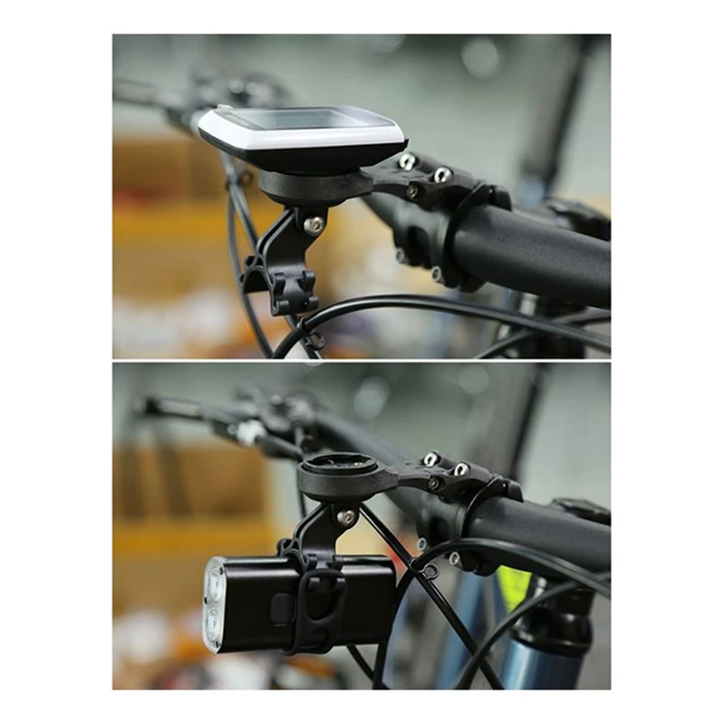 Imagem -04 - Bike Handlebar Stem Holder Computer Mount Suporte para Garmin Bryton Wahoo Giant Câmera de Luz Montagens de Bicicleta