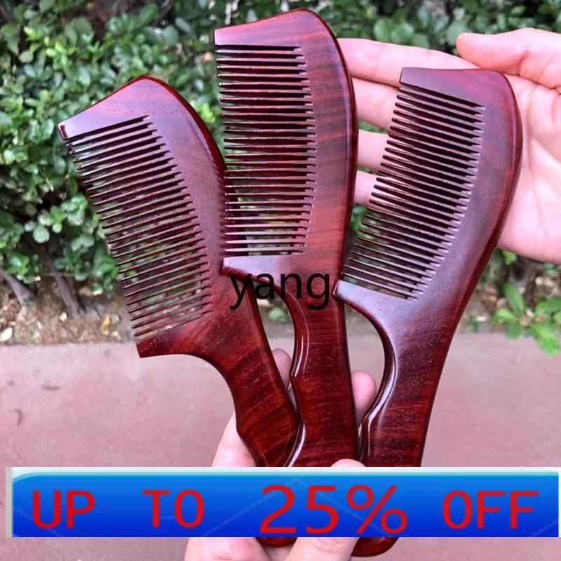 

Lh red sandalwood home comb wedding gift sour branch pear solid wood comb love comb