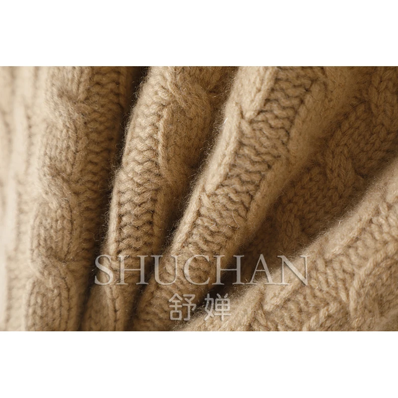 Shorts! Thickened 100% Pure Cashmere Shorts for Women's Pure Cashmere Knitted Wear Outside Shorts Feminino