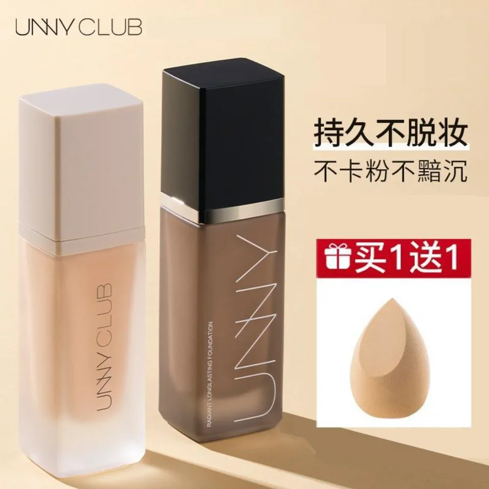 

UNNY Makeup Foundation Liquid 30ml Concealer Moisturizing Hydrating Oil-control Waterproof Long-lasting Korea Makeup Cosmetics