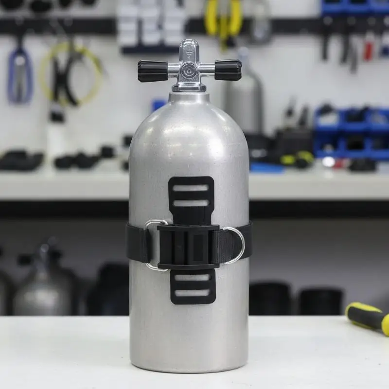 

Adjustable Diving Tank Band with Nonslip Pads and Cam Buckles Secure Dive Cylinder Strap for Ocean Exploration