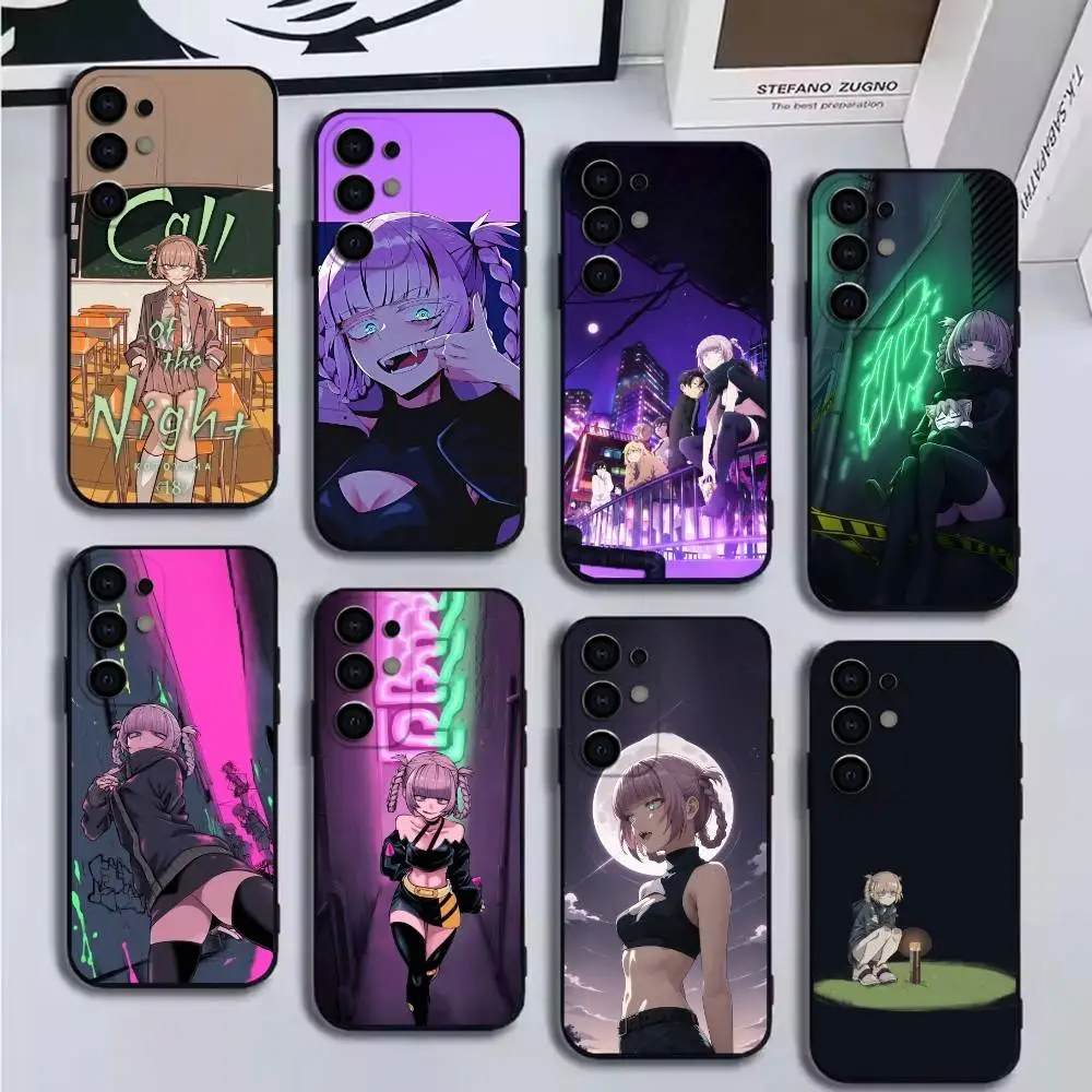 

Anime C-Call of the N-NightS Phone Case For Samsung S25,S24,S21,S22,S23,S30,Ultra,S20,Plus,Fe,Lite Black Shell