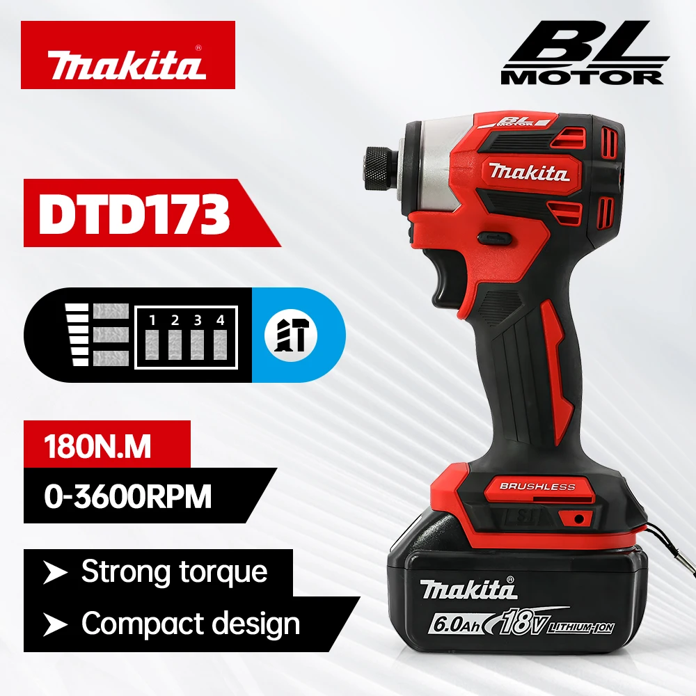 Makita 18V DTD173 R… - image