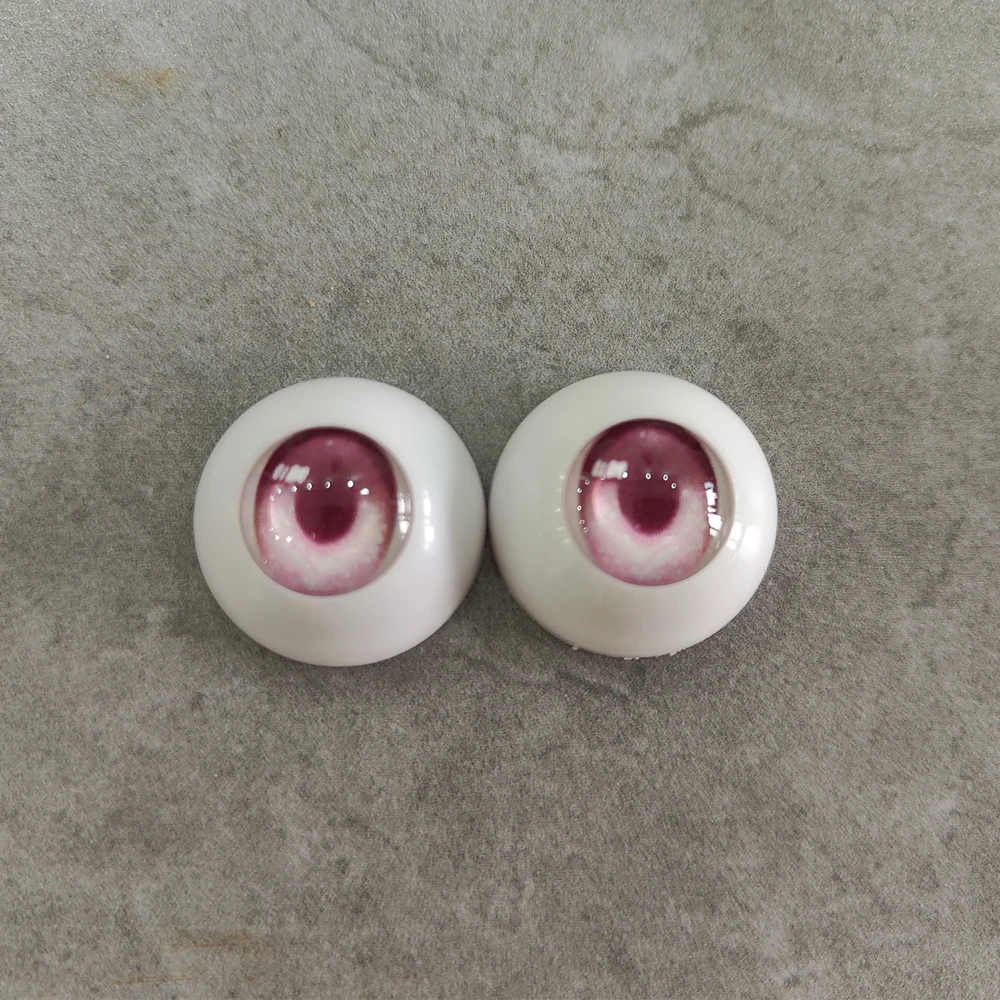 8/10/11/12/14/16/18/20/22/24mm Doll's Eyes for 1/3 1/4 1/6 Bjd Doll Anime Eye Cartoon Acrylic Eyeball Girl Toys Doll Accessories