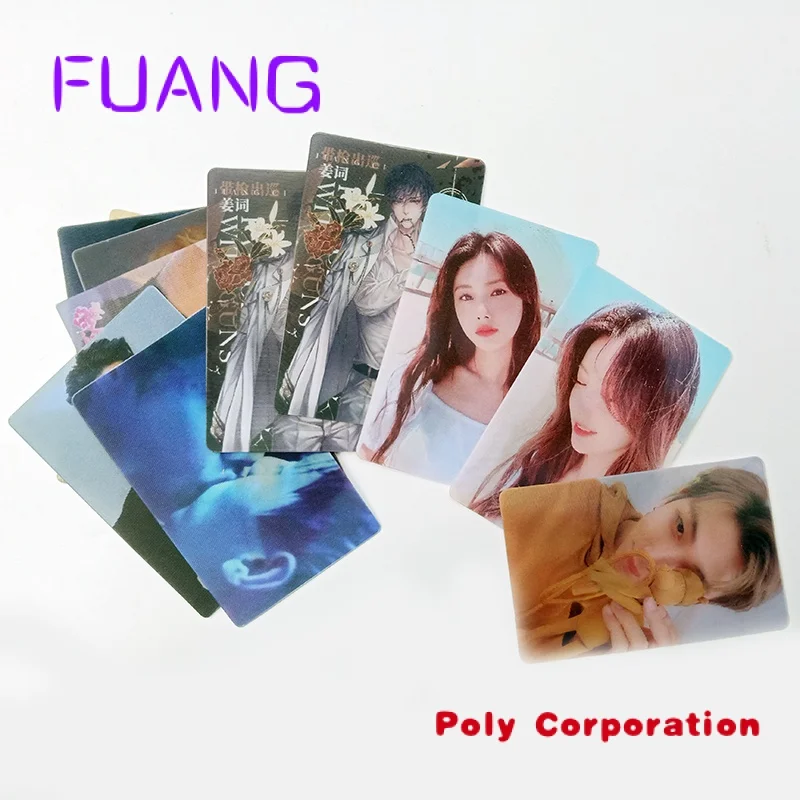 Custom  Wholesale customized 3D Lenticular printing business photo card