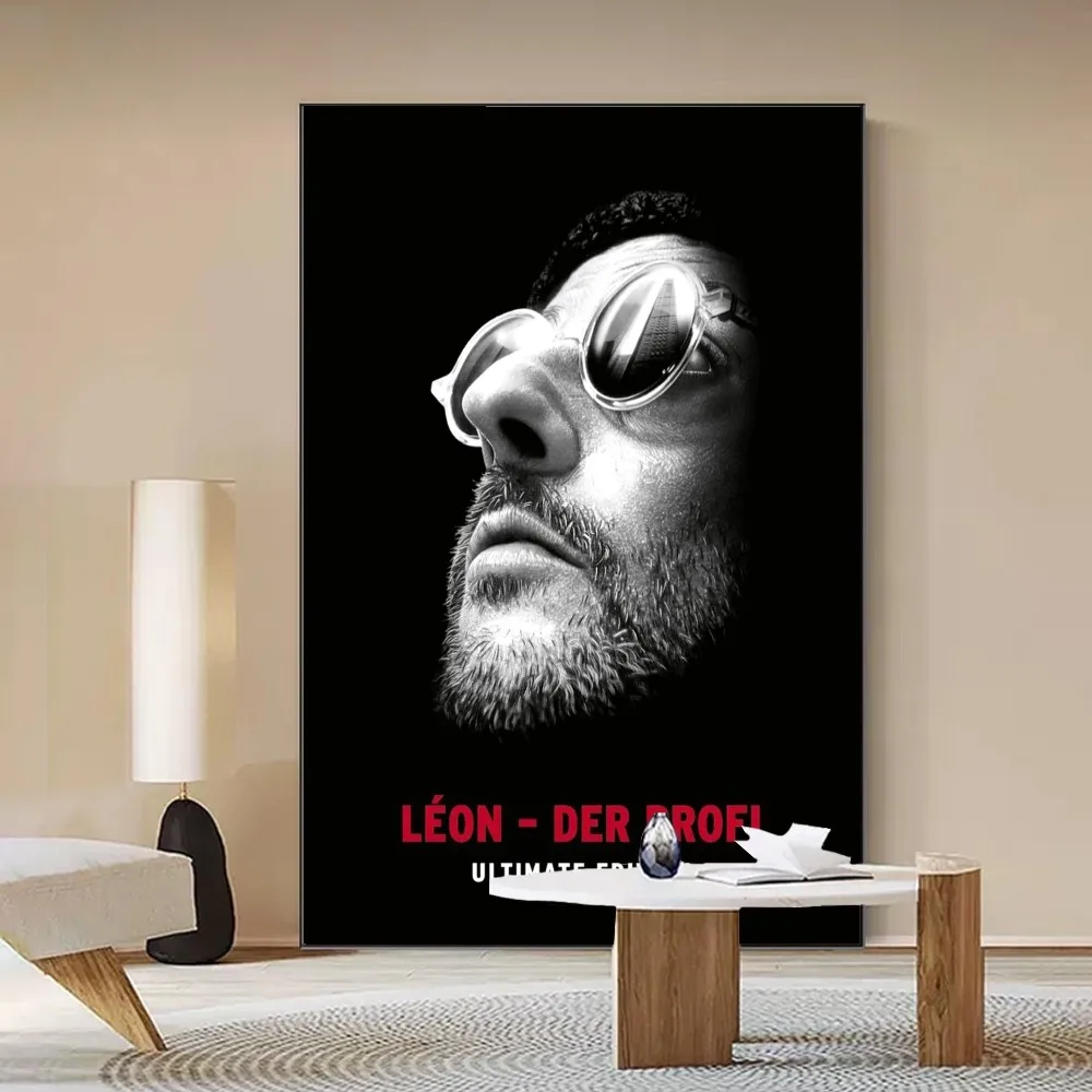 Leon The Professional Poster Self-adhesive Art Poster Whitepaper Prints Posters Artwork Home Decor