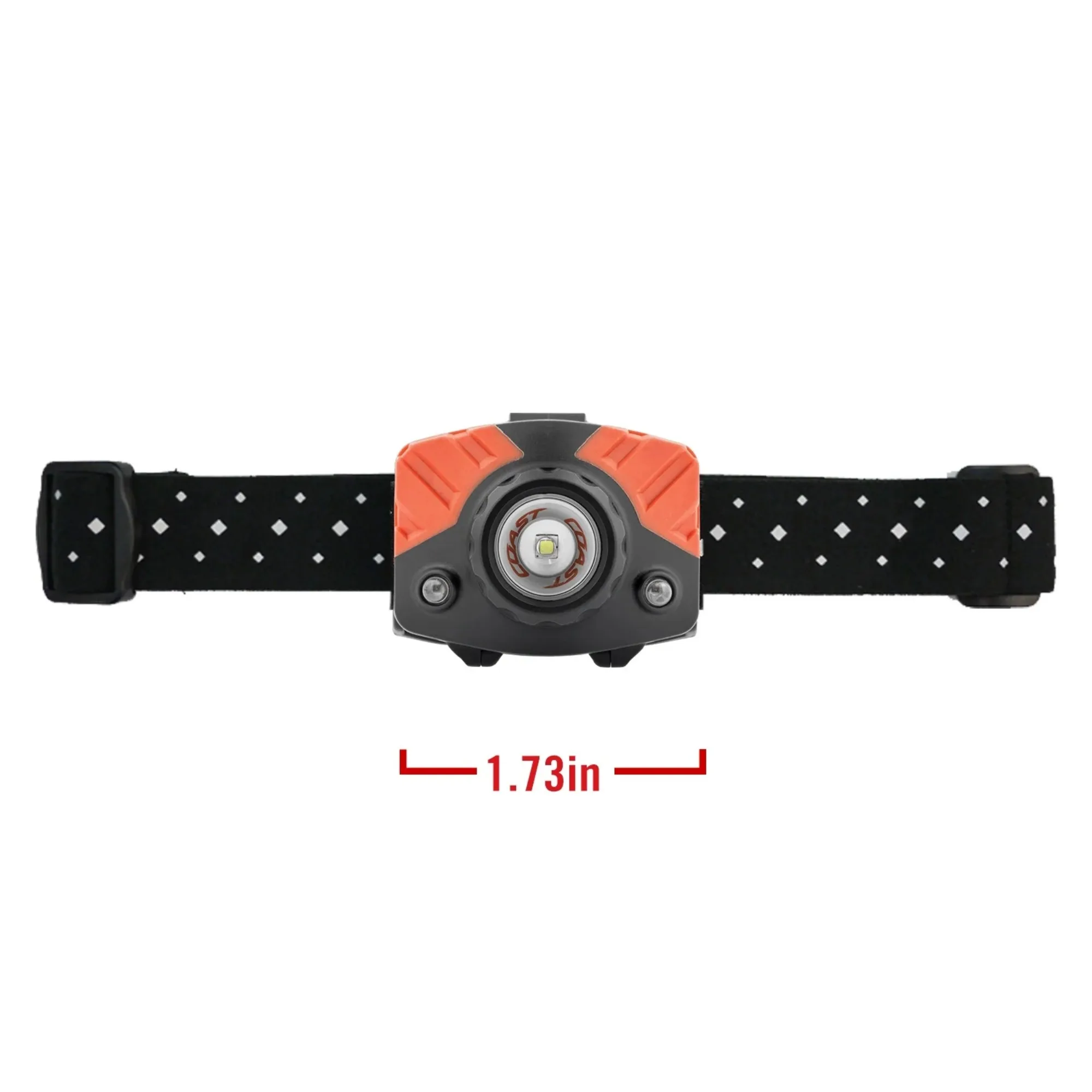 65 デュアルカラー、ホワイト、レッド 415 ルーメン フラッドビーム LED ヘッドランプ 3 x 単三電池 3.3 オンス。