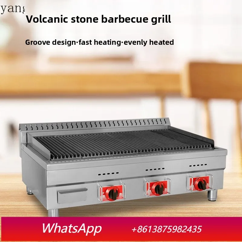 

YJQ desktop barbecue grill, multi-specification style grilled chicken steak, steak stall barbecue grill
