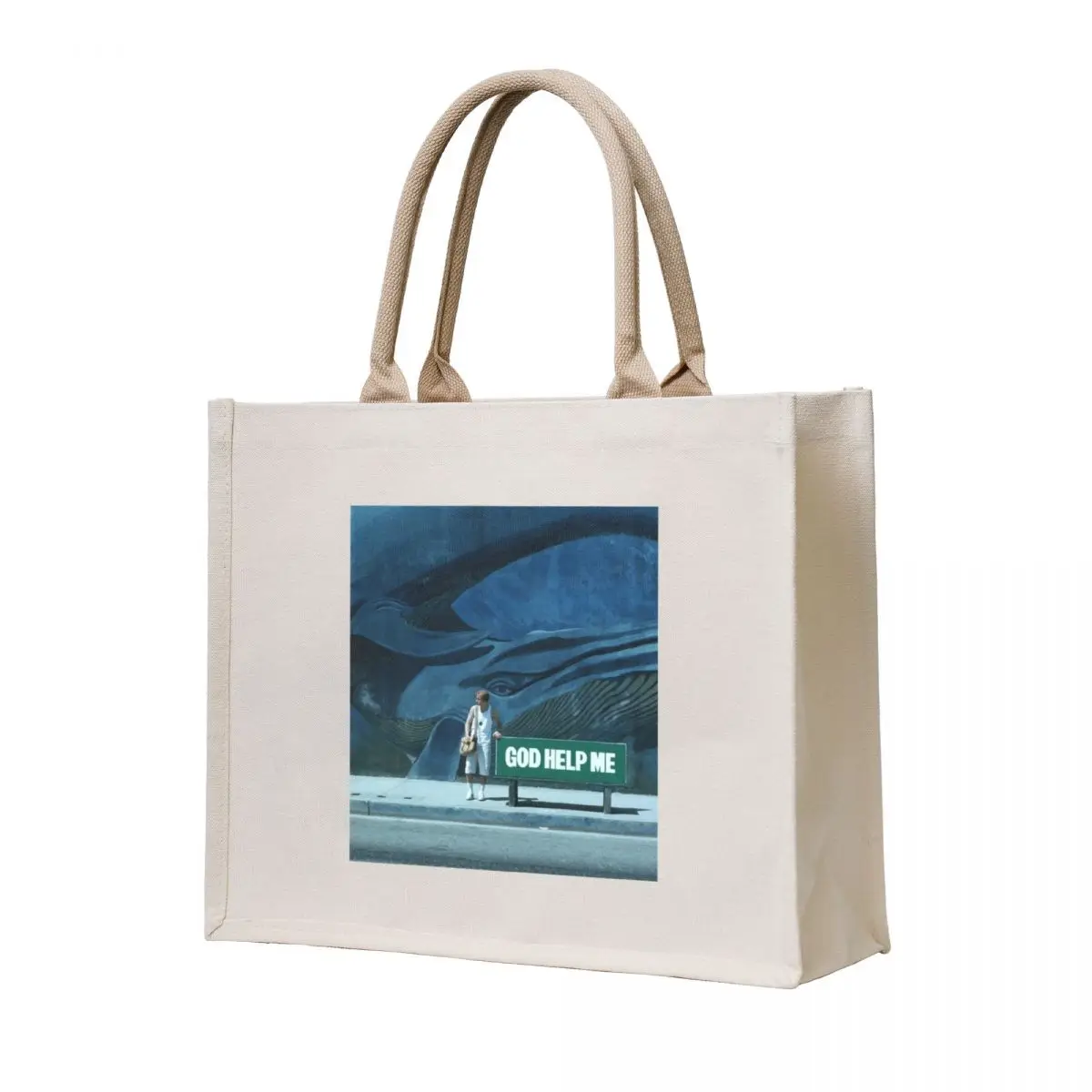 

Nowhere - God Help Me Tote Bag tote bag custom bag for beach tote men