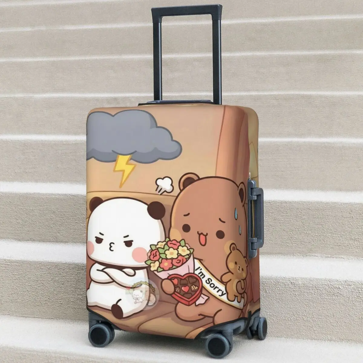 

Чехол для чемодана Kawaii Bear Bubu Dudu: Защита и веселье для путешествий