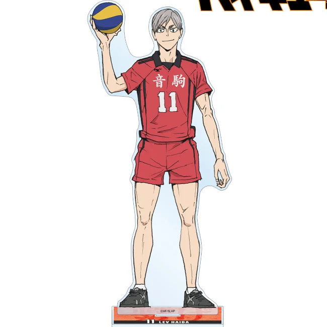 Anime Haikyuu!! Shoyo Hinata Kozume Kenma Cosplay Accessories Acrylic Stand Figure Ornament Mascot Standing Sign Halloween Xmas