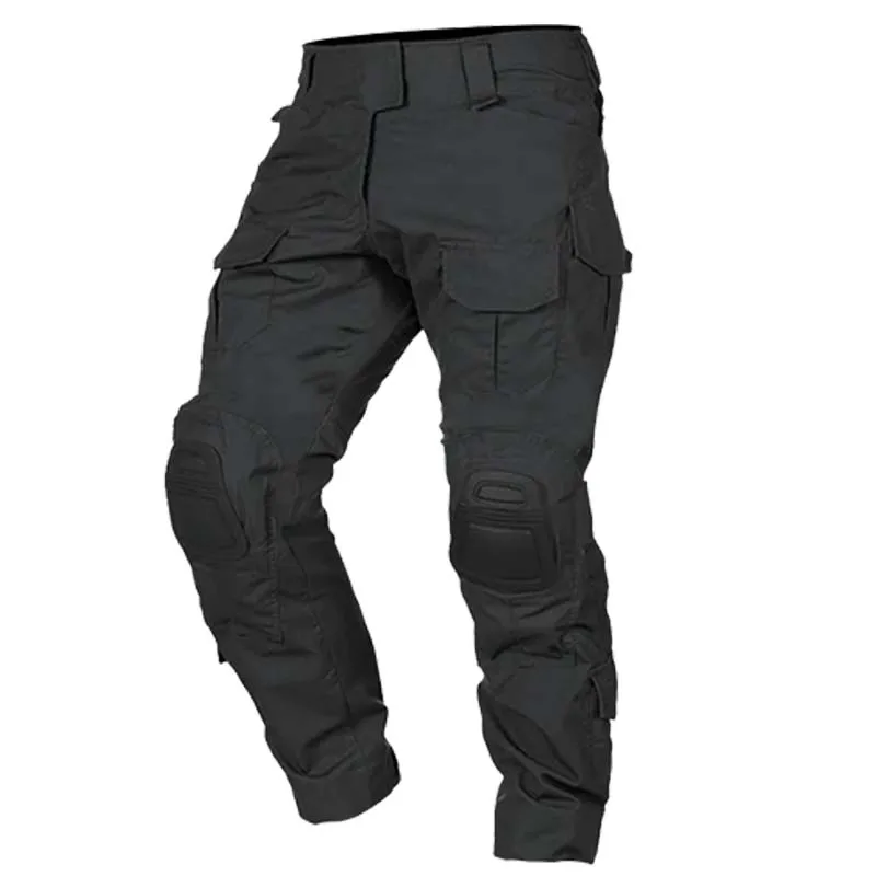 2025 Outdoor Combat Pants +Knee Pads Men Tactical Hunting Pant Camo Pants Quick Dry Sport Multi-pocket Clothes Wear Resistant