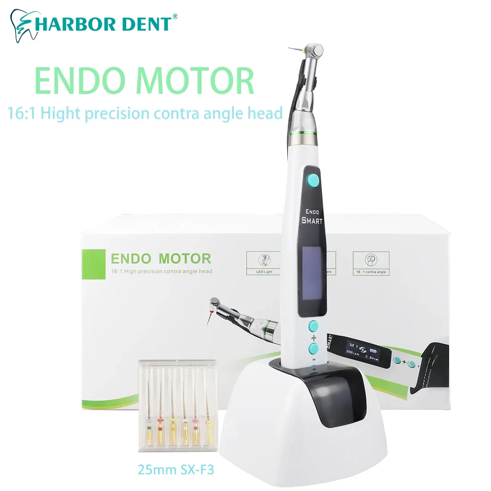 Dental16: 1 Endo Motor Wireless LED Endodontic Treatment Equipment Dentistry Tool