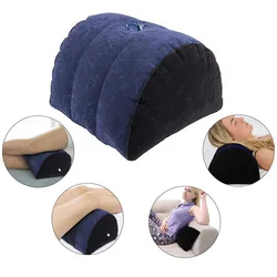 Inflatable Half-Circle Pillow Love Position Air Cushion Furniture Pillow Body Support Pads For Men Women Games Pillow