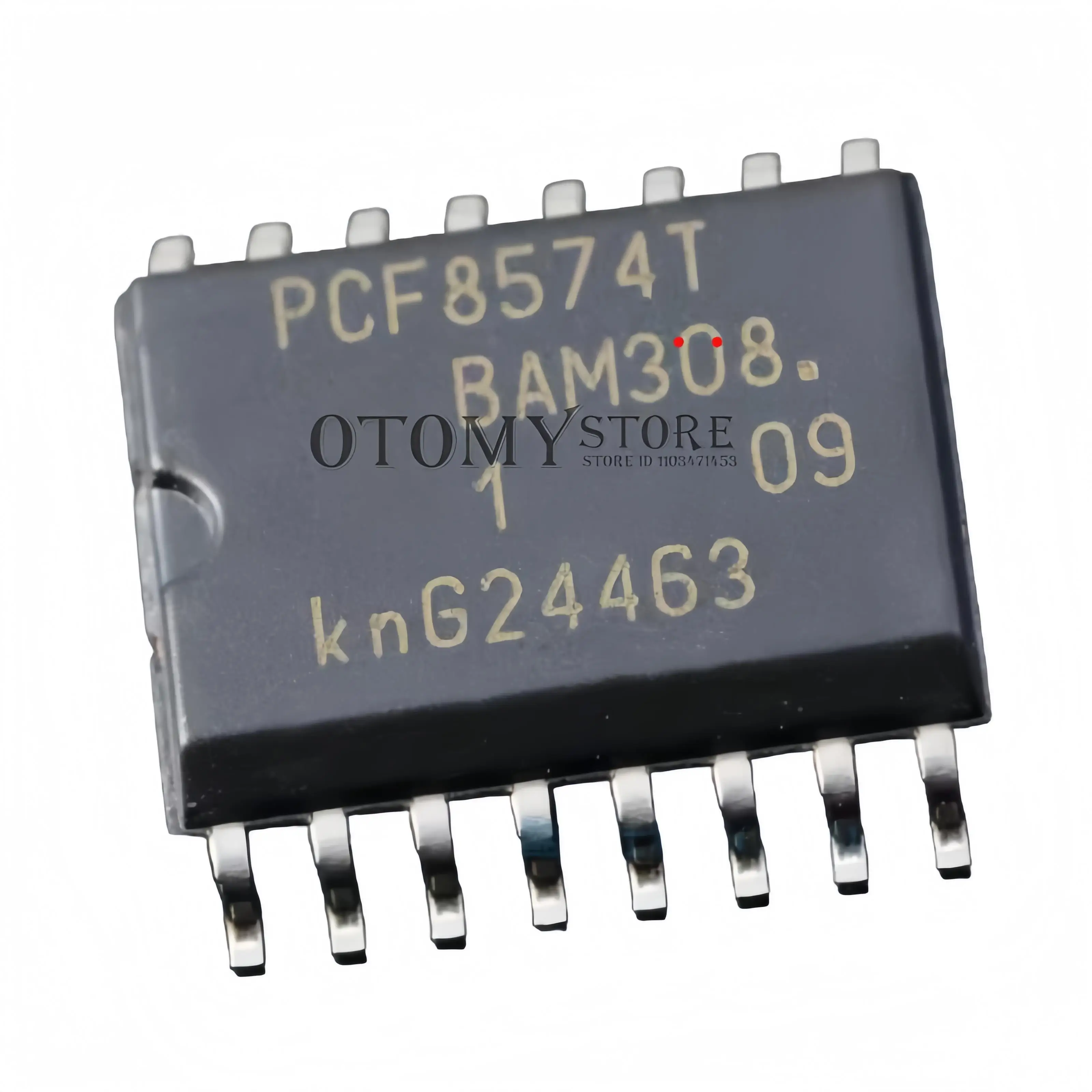 10 peças 100% novo pcf8574t pcf8574 pacotes o chip i2c ic do SOIC-16 expansor de e/s de 8 bits