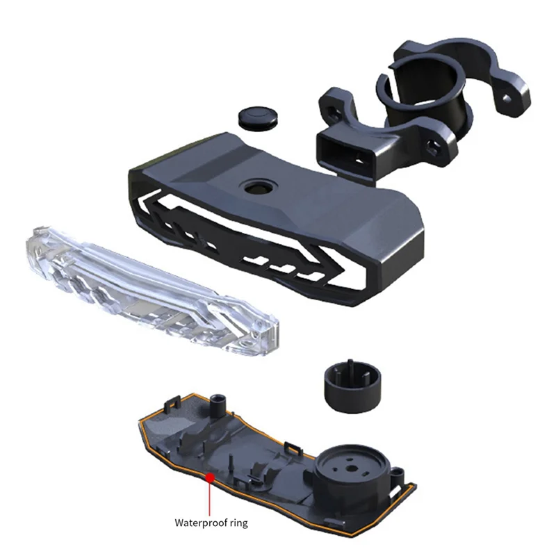 

ABVH-велосипедная сигнализация, противоугонный задний фонарь для велосипеда, светодиодный водонепроницаемый задний фонарь с монтажным кронштейном