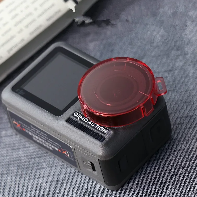 Camera Diving Filter Underwater Diving Filter Lens Cap For DJI Osmo Action 1 Sports Camera Accessories - Image 2