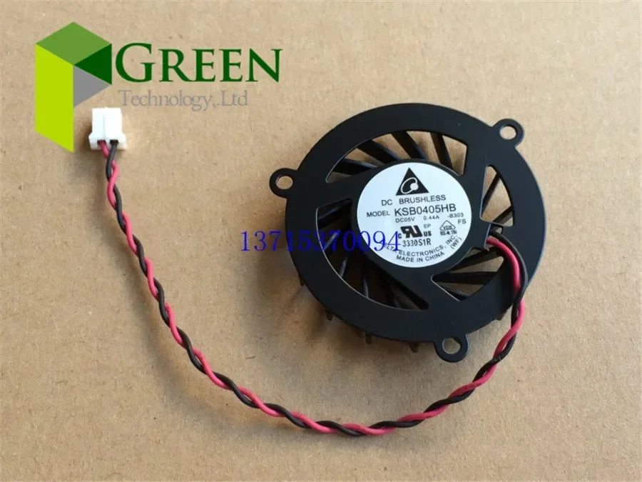 New Delta  KSB0405HB DC5V 0.44A VGA Fan 40mm Diameter 37mm Pitch Graphics Radiator Fan