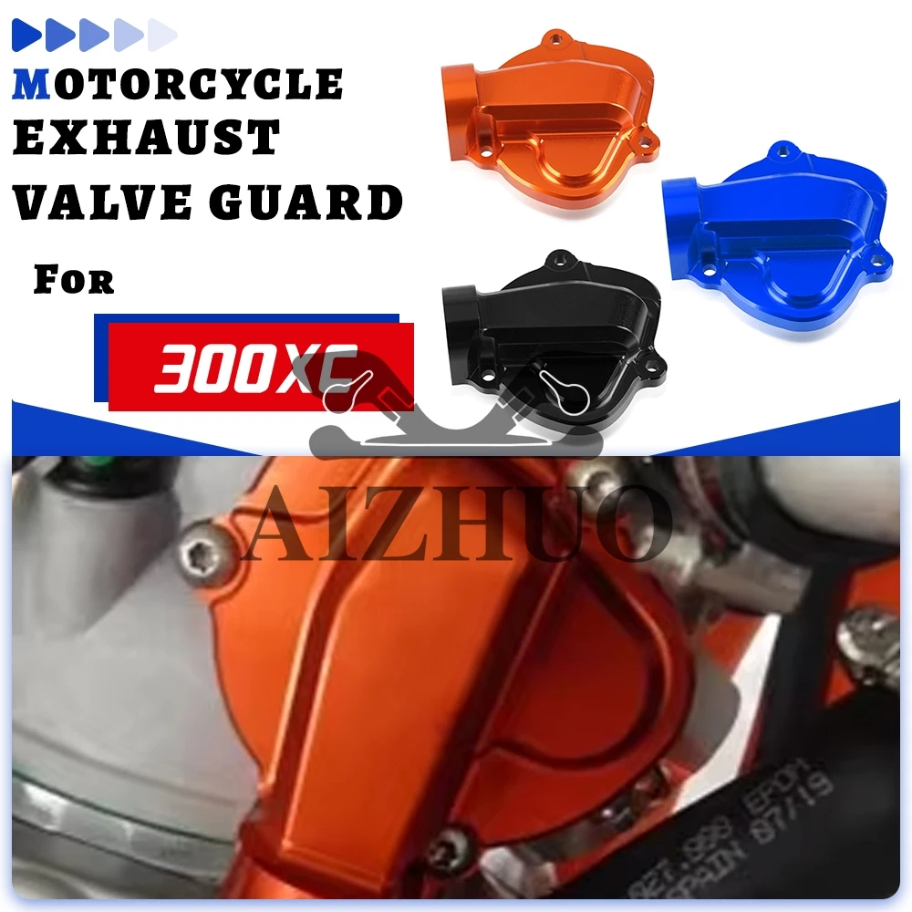 

For 250/300 XC/SX/XC-W/EXC Six Days/TPI 2009 2010 2011 2012-2016 2017 2018 2019 2020 2021 2022 EXHAUST VALVE CONTROL COVER RIGHT