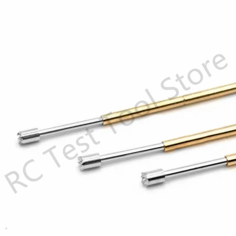 100pcs PM75-H2  Spring Test Probe PM75-H Length 27.8mm Copper Test Tool For Testing Circuit Board Metal Test Pin Pogo Pins