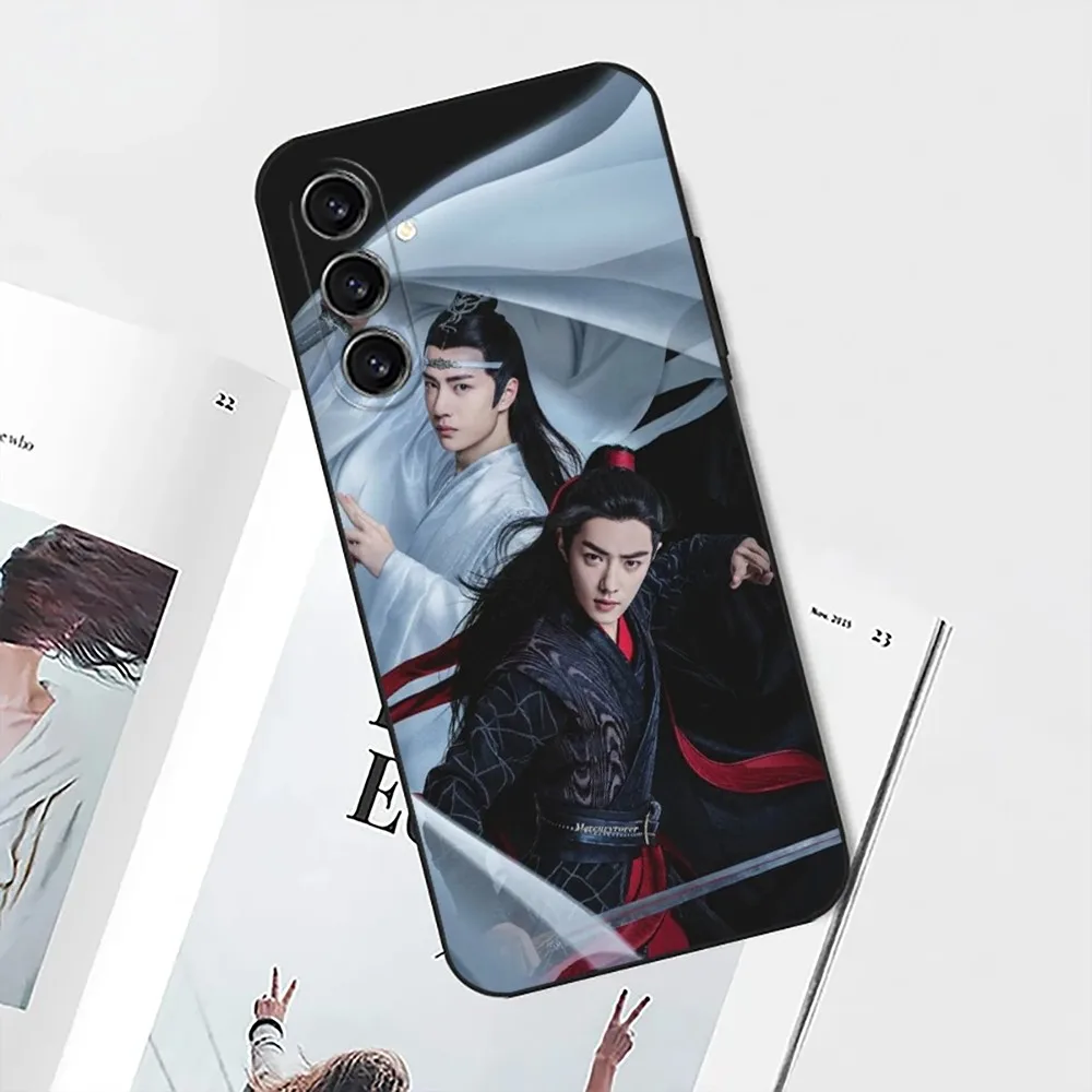 Chen-Qing-Ling-s The Wang Yibo XiaoZhan   Phone Case For Samsung Galaxy A13,21s,22,31,32,52,53,71,80,91 Black Soft Cover