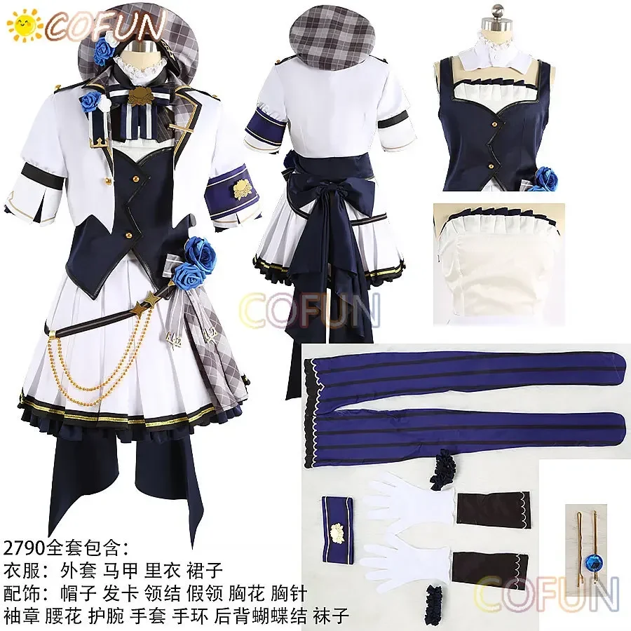 COFUN [personalizado] disfraz de Cosplay Nei Ponto NIJISANJI Vtuber trajes de Halloween mujeres hombres nuevo traje uniforme