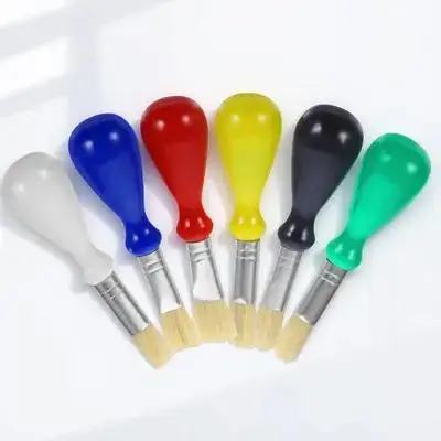 

6Pcs Oil Painting Brushes Set Professional Paint Brush for Artists Kids Watercolor Canvas Painting Lightweight Portable Art
