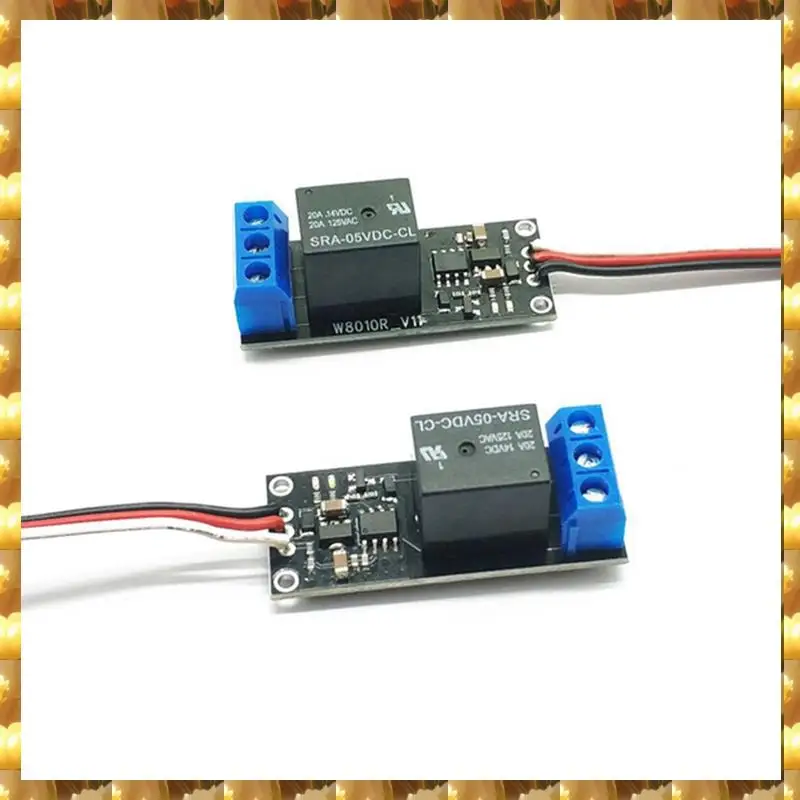 Electronexus-RC Relay Switch Foraeromodelling Cars Wide Voltage 5-12V, PWM Control Universal Aerial Light Controller High Voltag