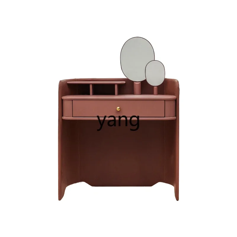 

LTT light luxury makeup table can store bedside dresser