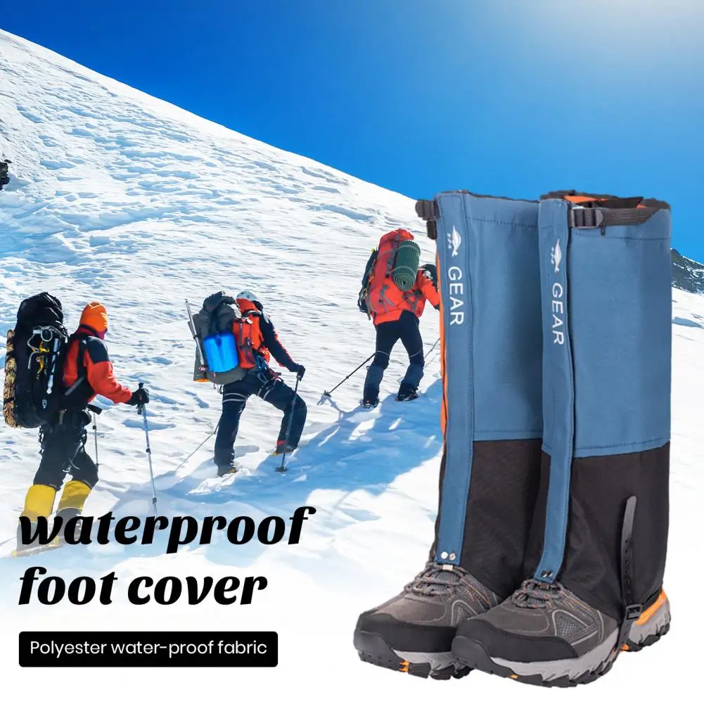 Leg Warmers Outdoor Travel Hiking Leg Gaiter Hunting Climbing Camping Winter Tourist Snow Foot Cover Waterproof Legging Shoes