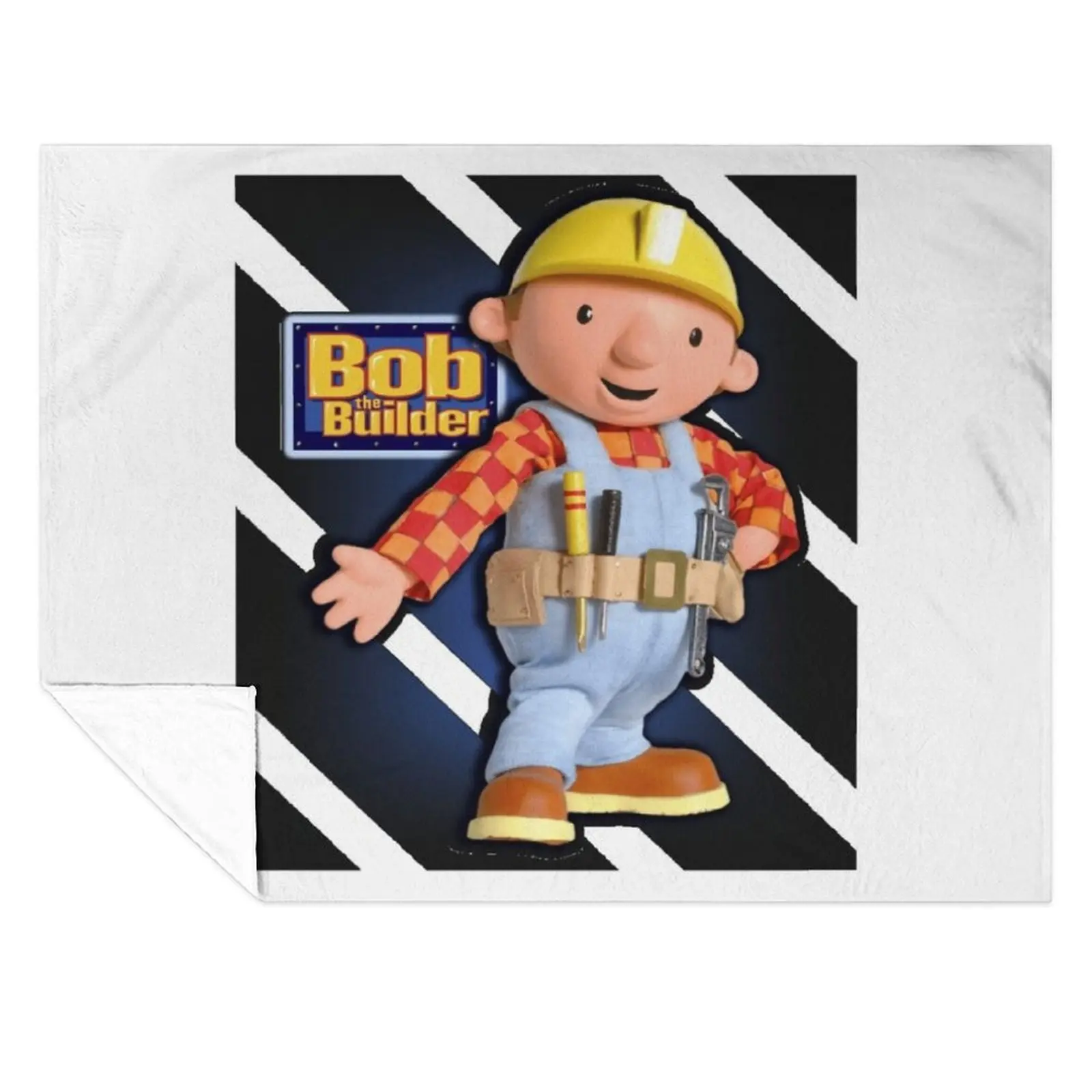 

Bob The Builder with shadow Throw Blanket Flannels wednesday Weighted Blankets
