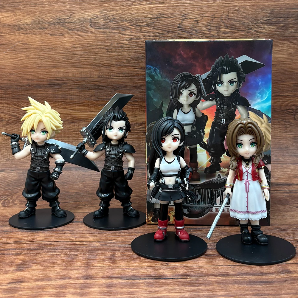 Sephiroth VII Anime Figure Zack Fair Aerith Q Version Action