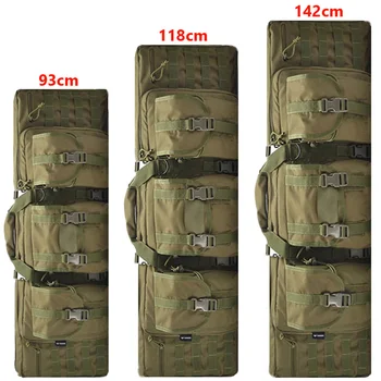 93 centimetri 108 centimetri 118 centimetri 142 centimetri Tattico Molle Pistola Borsa Da Caccia Zaino Tiro Paintball Sniper Airsoft Fucile Pistola caso Per Wargame