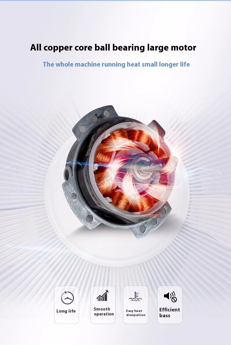 低騒音移動ヘッドフロアファン