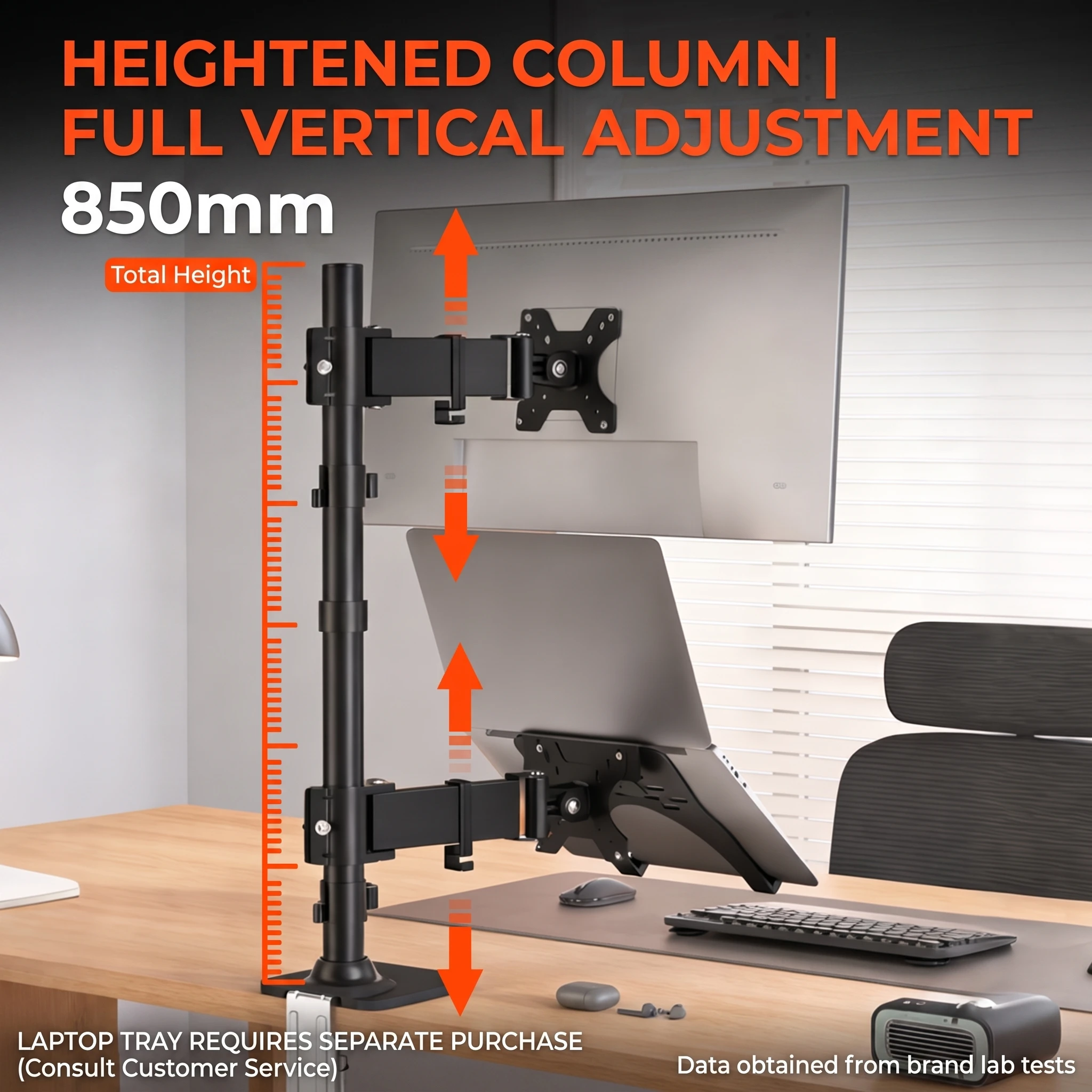 Soporte Vertical para Monitor  - Monitor Arm Dual reseña y precio