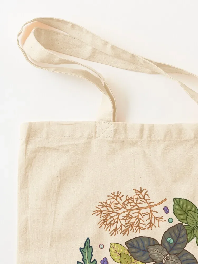 mysterious herbs Tote Bag Shopper handbag tote bags men bag luxury women Gift bag