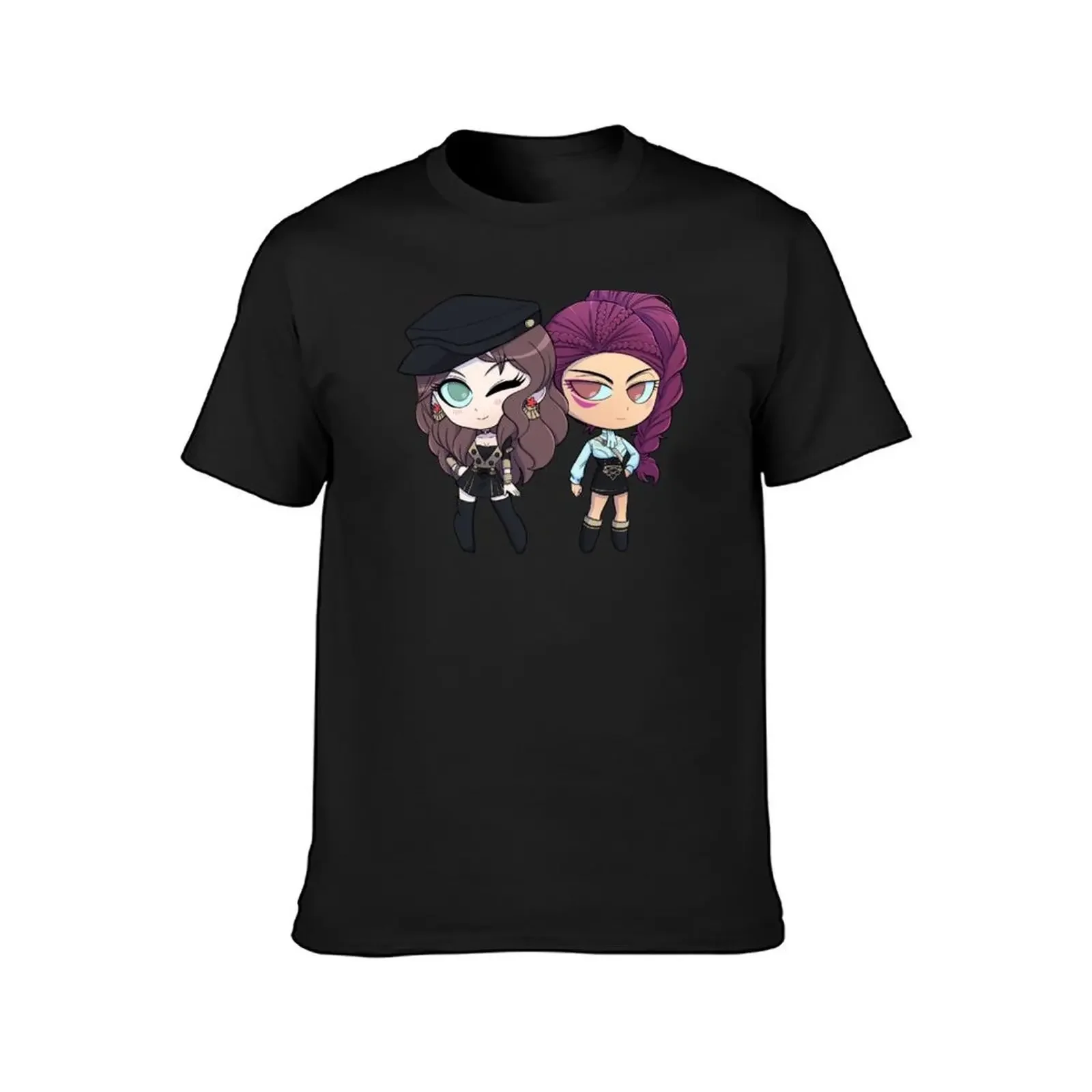 Dorothea and Petra - Fire Emblem Three Houses - Chibi Cuties T-Shirt street wear anime t shirts customs t shirts for men cotton