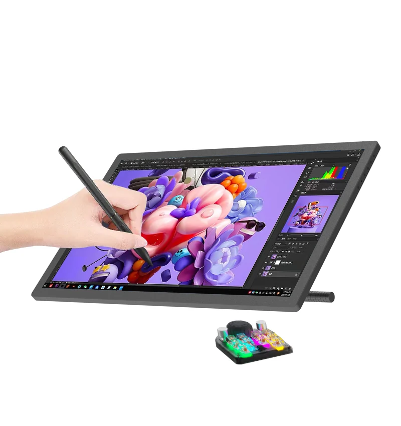 Tableta de dibujo gráfico de arte portátil de 15,6 y 21,5 pulgadas con pantalla de diseñador Tablette Graphique Dessin con bolígrafo Digital