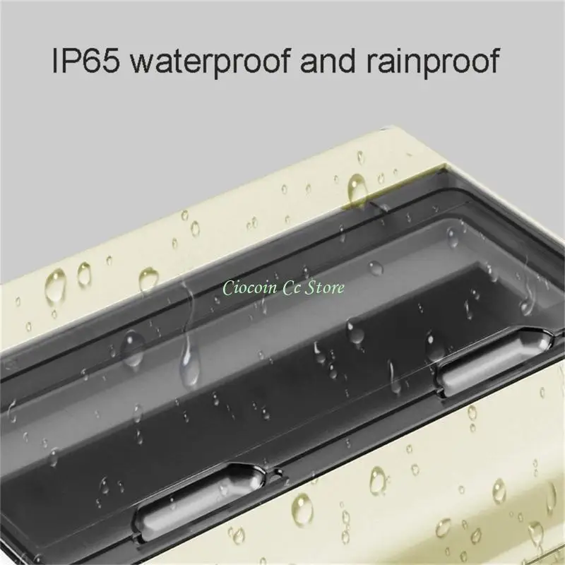 X90F Distribution Box Outdoor Electric Junction Box 3/5/8/12/18Ways Power Distribution Protections Box