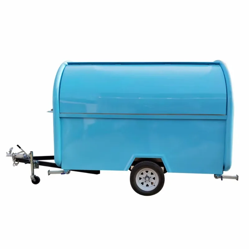 

Fully Equipped Ice Cream Food Truck Customized Sticker With Lighting Box Food Trailer for Sale