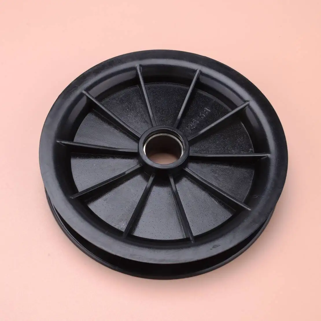 

68804-25160-71 Forklift Hose Pulley Sheave Part Replacement Fit for Toyota Black