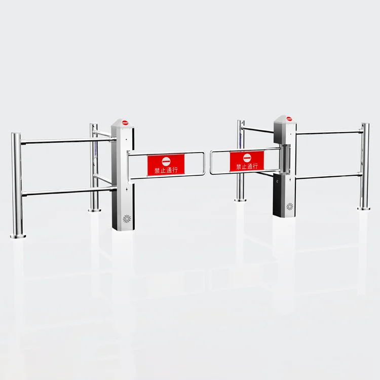 Automatisches mechanisches Schwenkschranktürtor mit Supermarkt-Sicherheitseingang und Sensor, elektrisches Drehkreuz-Schranktor